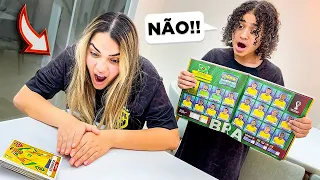 O RYAN PERDEU TODAS AS FIGURINHAS NO BAFO PARA LORRAYNE 😡😡😡