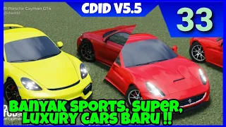 Gokillll Banyak Mobil Kerennn. Bocoran UpdateCDIDV5.5 part 2 | Roblox Car Driving Indonesia #33