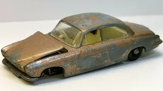 Matchbox restoration Jaguar Mk 10 nr 28 diecast car making the glass