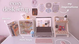 my cosy desk setup🌷| cute, functional, inspiring & calming ☘️