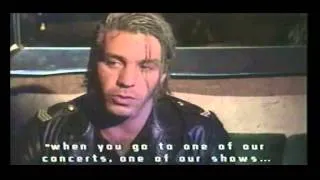 Rammstein - Interview for MTV with Till, Paul & Christoph 1998