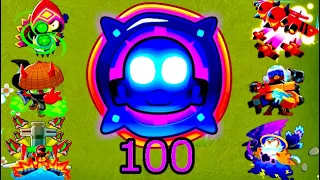 WIE STARK SIND ALLE LVL 100 PARAGONS ZUSAMMEN?! - Bloons TD6 [Deutsch/German]