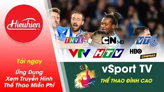 vSport TV | Xem truyền hình HD✅ Thể thao trên Android TV Box [Hieuhien.vn]