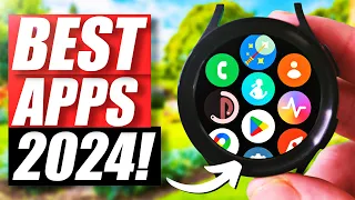 The BEST Paid & Free Galaxy Watch 6 Apps Of 2024! (Watch 5  Pro Too!)