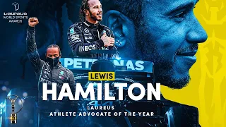 Lewis Wins the Laureus Athlete Advocate of the Year Award!