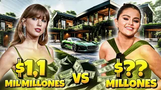 Selena Gomez y Taylor Swift - ¿Quién tiene la fortuna más grande?
