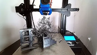 A Support Free 3D Print They Said... They Were Wrong | Time lapse 3D Printing Fail MC Escher