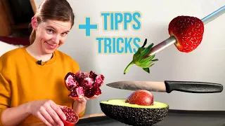 Obst und Gemüse richtig schälen und schneiden - 13 Tipps und Tricks