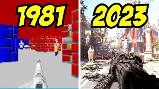 Evolution of Wolfenstein Games 1981-2023