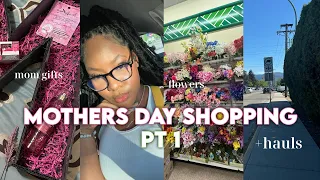 come shopping with me for mother’s day Pt 1: running errands, hauls, I got shower caddies