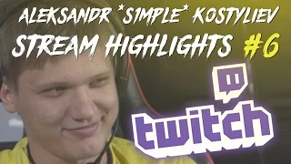 CS:GO - s1mple | Stream Highlights #6