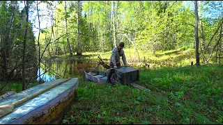 ЦЕННЫЙ ГРУЗ, боюсь утопить в озеро. /2 СЕРИЯ Поход Буржуйка/