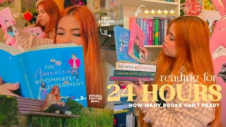 24 HOUR READATHON 📖 how many books can i read in 24 hours? (reading vlog)