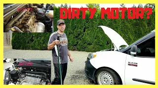 DIRTY ENGINE? LET'S CLEAN IT UP! CRAZY VAN LIFE VLOG.