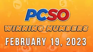 P65M Jackpot Ultra Lotto 6/58, 2D, 3D, and Superlotto 6/49 | February 19, 2023