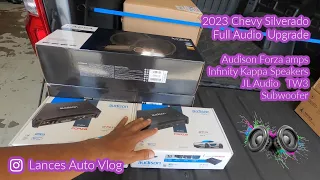 2023 Chevy Silverado Full Audio upgrade..DSP amp, Kappa Speakers & JL audio TW3 subs