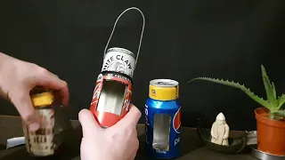 Repurposing rubbish to make a Tin Can Candle Lantern
