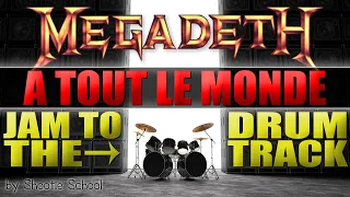 Megadeth "A Tout Le Monde". Jam with the Drum Track! EZDrummer 2