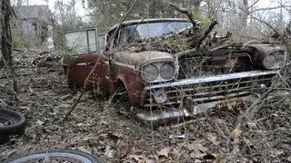 Abandoned House of Cats & Old Car - NJ