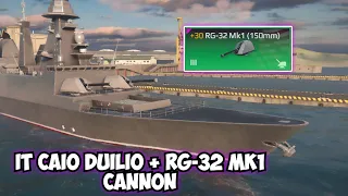 IT Caio Duilio Grinding With RG-32 Mk1 Cannon | Modern Warships