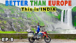 BETTER THAN EUROPE 😱  MALSHEJ GHAT  🏍️ Monsoon MAHARASHTRA | Ep-8