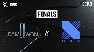 DWG vs DRX | FINALS H/L 09.05 | 2020 LCK Summer