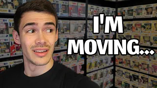 Moving My Entire Funko Pop Collection! | Collection Update!