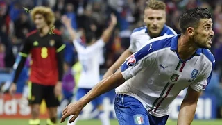 Belgium vs Italy 0-2 Highlights (Euro 2016)