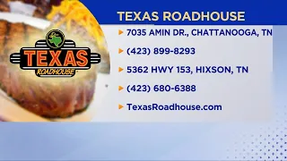 3 Plus Your Community- Texas Roadhouse