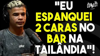 Brasileiro campeão de MMA fala sobre a viol3ncia na Tailândia e a cultura do país | Fabricio Andrade