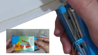 MINI STAPLER SEWING MACHINE TUTORIAL  #shorts