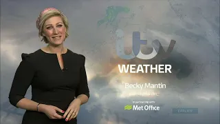 Becky Mantin - ITV Weather 26th January 2022