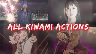 Yakuza: Like A Dragon (Ryu Ga Gotoku 7) - All KIWAMI Actions/Moves