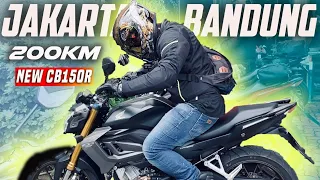 BARBAR‼️ GEBER NEW CB150R JAKARTA - CIANJUR | SUSPENSI USD NGGAK BOHONG 👏🔥 (PART 2)