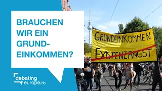 Sollte Deutschland ein bedingungsloses Grundeinkommen einführen? | Expertenpanel Pro & Contra