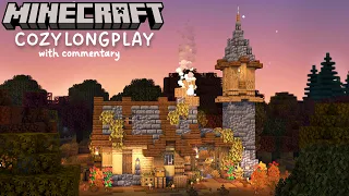 Building a Mining Outpost - Minecraft Relaxing Longplay With Commentary