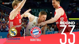 Real downs Bayern! | Round 33, Highlights | Turkish Airlines EuroLeague