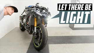 Streetifying An Abused Yamaha R1 | Track Bike to Street Bike EP.3