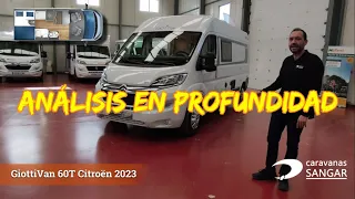 2023 GiottiVan 60T Citroën (ANÁLISIS EN PROFUNDIDAD) | CARAVANAS SANGAR