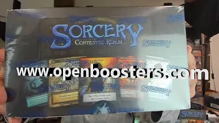 Alpha Sorcery Contested Realms Box Opened! $1500 approximately on the line!