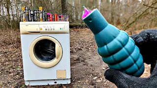 ✅🔥 BIG FIRECRACKERS vs WASHING MACHINE 🔴 ПЕТАРДА vs СТИРАЛЬНАЯ МАШИНА 💣 КОРСАРЫ УНИЧТОЖИЛИ МАШИНКУ