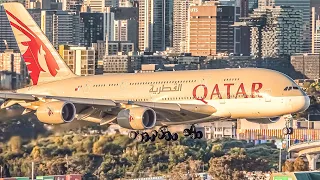 30 HEAVY LANDINGS from UP CLOSE | Sydney Airport Plane Spotting [SYD/YSSY]