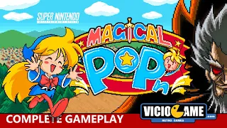 🎮 Magical Pop'n (Super Nintendo) Complete Gameplay