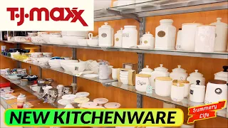 NEW TJ MAXX KITCHENWARE Dishware Plates Cups GLASSWARE Store Walkthrough