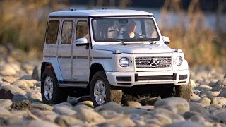 Tamiya CC-02 Mercedes Benz G500 - The white Star on its first Tour