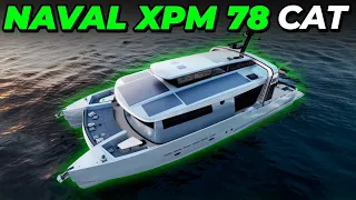 Naval XPM 78 Power CAT - Luxury Aluminium Solar Yacht Catamaran