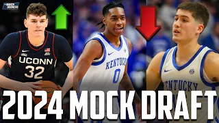 OFFICIAL 2024 NBA Mock Draft: After March Madness Edition