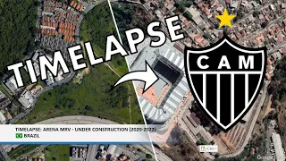 Timelapse: Building of Arena MRV - Brazil (2020-2022)