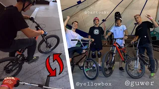 GUWER😮 uczy mnie jak jeździć na BMX😂 - TOTALNA PORAŻKA + WYNIKI KONKURSU‼️