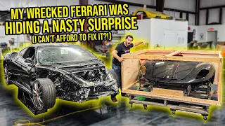 Rebuilding A Wrecked $300,000 Ferrari 430 Scuderia | Part 1